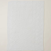 Barefoot Dreams CozyChic Cream Diamond Weave Throw Blanket ~ SALE~ LIMITED QUANTITIES