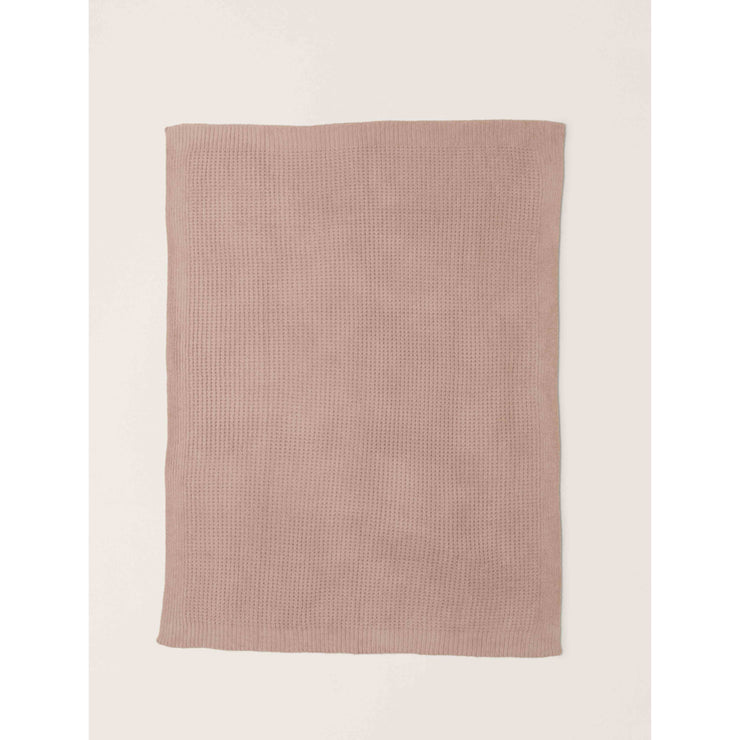 Barefoot Dreams CozyChic Willow Waffle Throw Blanket