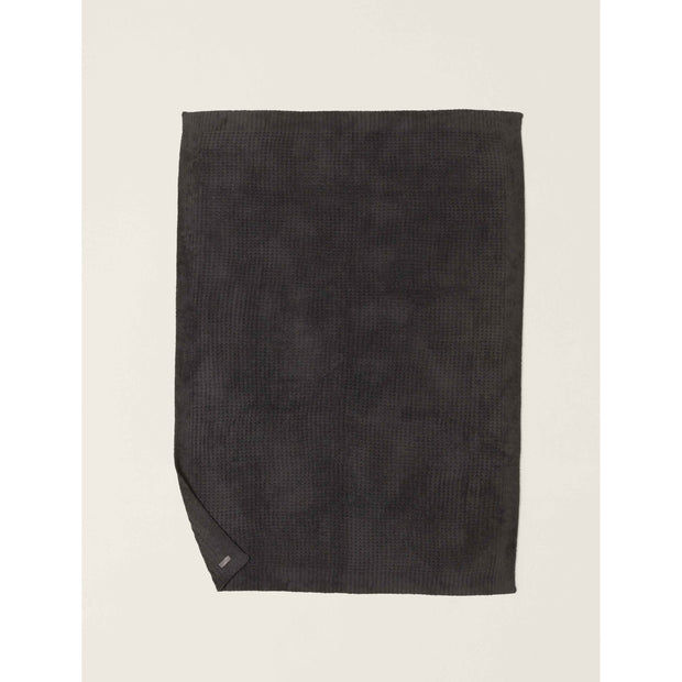 Barefoot Dreams CozyChic Carbon Waffle Throw Blanket