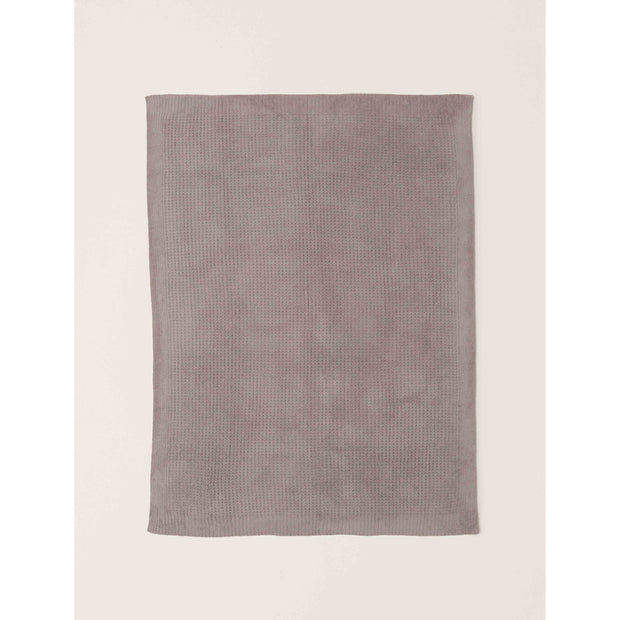 Barefoot Dreams CozyChic Beach Rock Waffle Throw Blanket