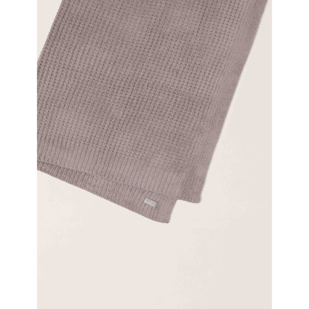Barefoot Dreams CozyChic Beach Rock Waffle Throw Blanket