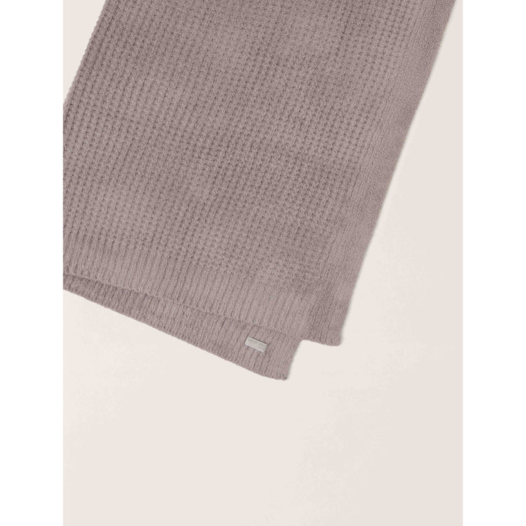 Barefoot Dreams CozyChic Beach Rock Waffle Throw Blanket