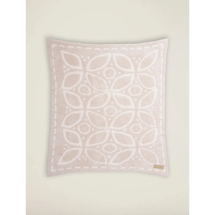Barefoot Dreams CozyChic Covered in Prayer Throw Blanket ~ Blush and Pink Believe in Love