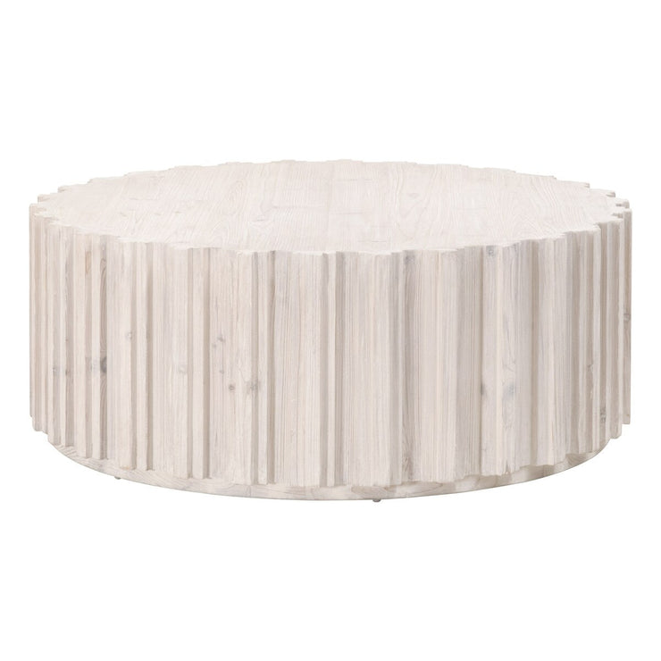 Essentials For Living Roma Coffee Table ~ White Wash Pine