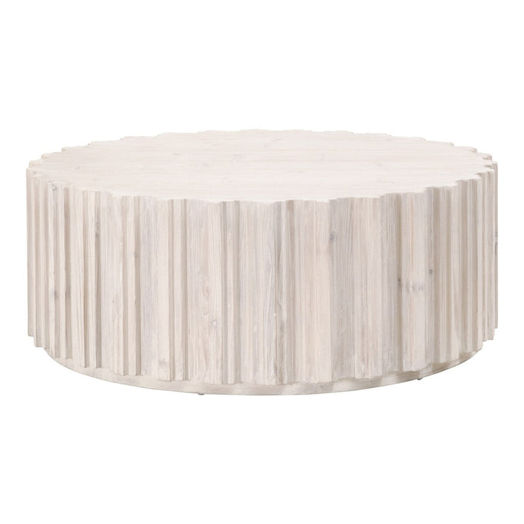 Essentials For Living Roma Coffee Table ~ White Wash Pine