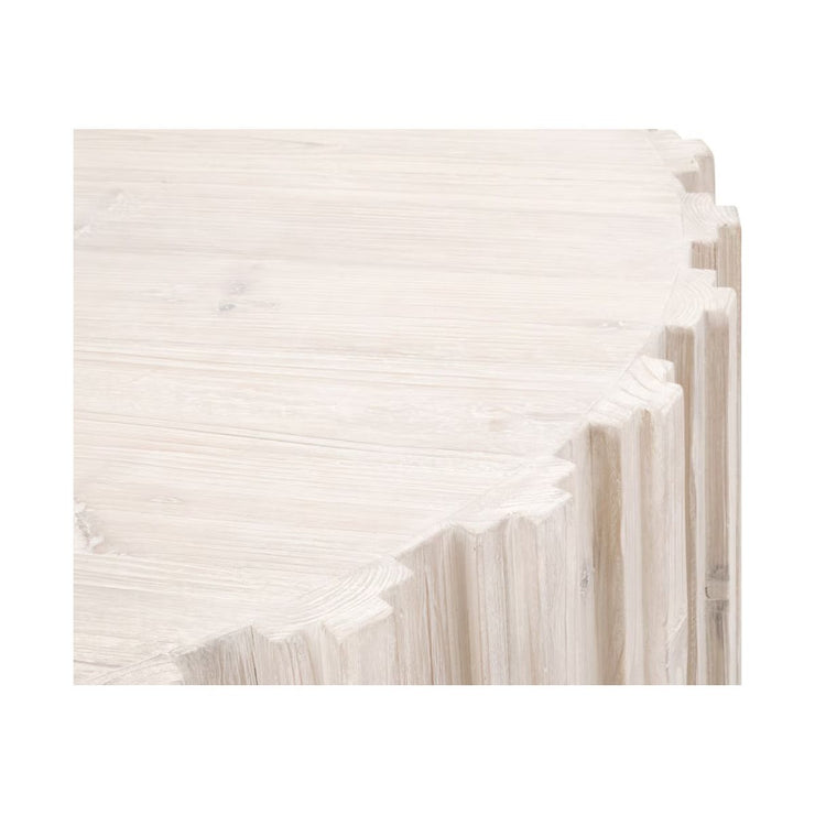 Essentials For Living Roma Coffee Table ~ White Wash Pine