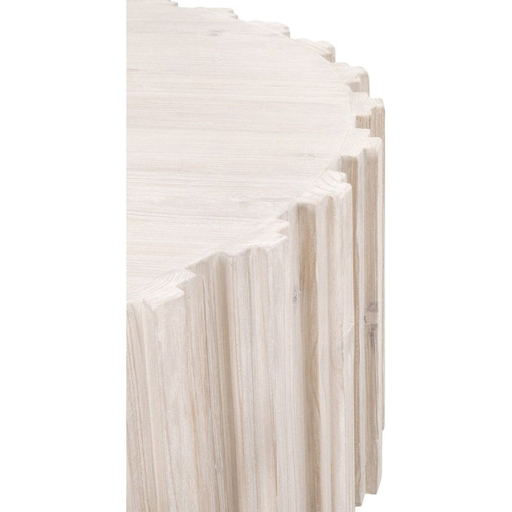 Essentials For Living Roma Coffee Table ~ White Wash Pine