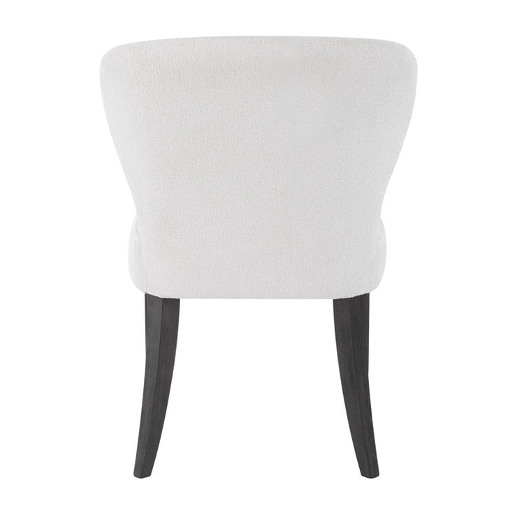 Uttermost Whisper Off White Boucle Set of 2 Dining Chairs