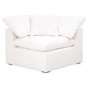 Essentials For Living Sky Modular Corner Chair LiveSmart Peyton-Pearl Performance Fabric