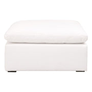 Essentials For Living Sky Modular Ottoman ~ LiveSmart Peyton-Pearl Performance Fabric