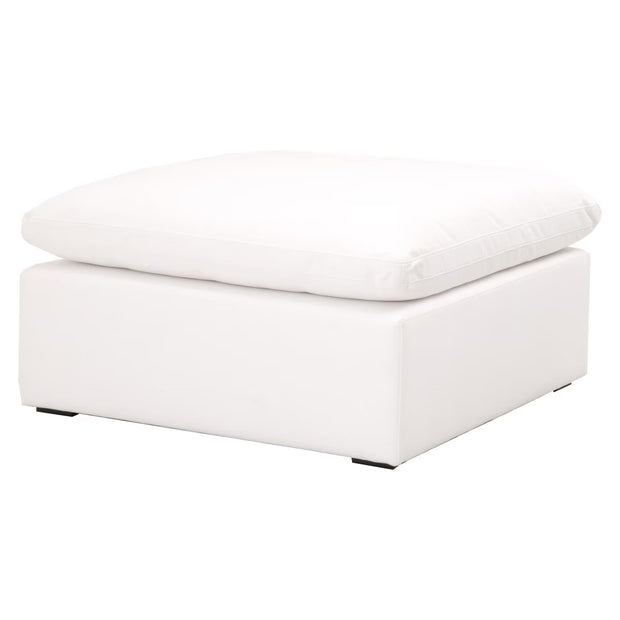 Essentials For Living Sky Modular Ottoman ~ LiveSmart Peyton-Pearl Performance Fabric