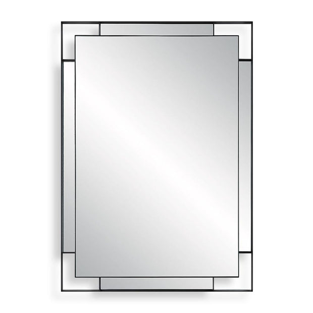 Uttermost Stellan Matte Black Edged Mirror