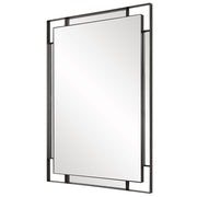 Uttermost Stellan Matte Black Edged Mirror