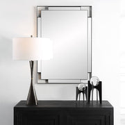 Uttermost Stellan Matte Black Edged Mirror
