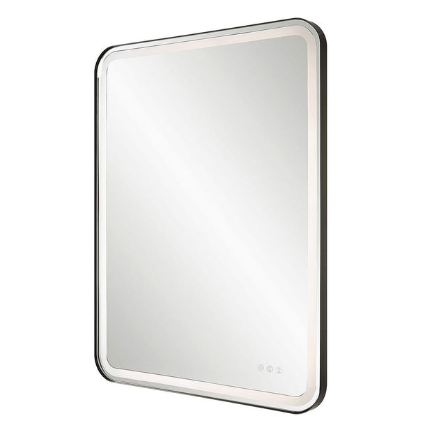 Uttermost Crofton Black Lighted Mirror