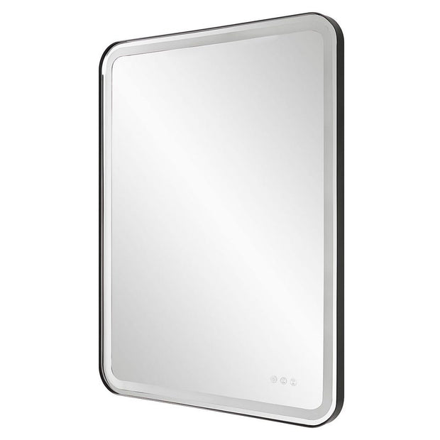 Uttermost Crofton Black Lighted Mirror