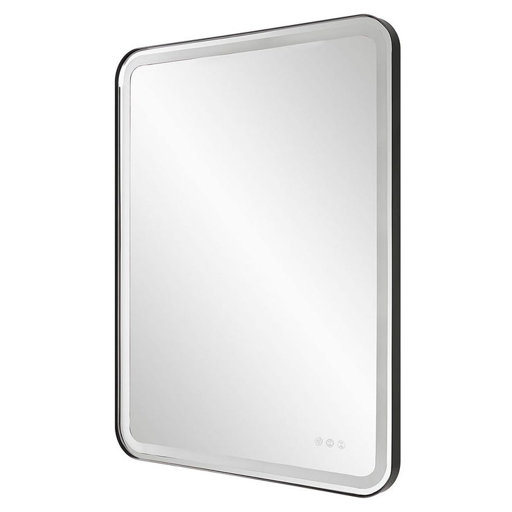 Uttermost Crofton Black Lighted Mirror