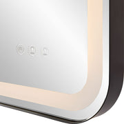 Uttermost Crofton Black Lighted Mirror