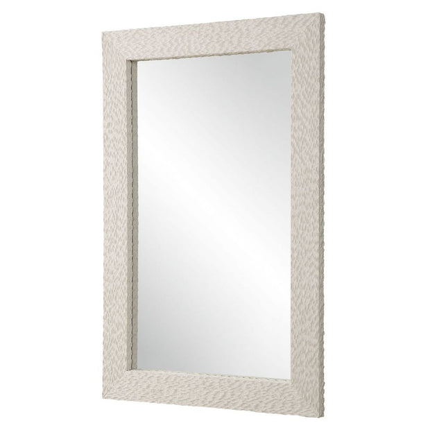 Uttermost Everett Rich Aged Ivory Mirror
