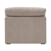Essentials For Living Sky Modular Armless Chair Latte Micro Boucle Performance Fabric
