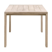 Essentials For Living Sur Outdoor Dining Table ~ Gray Teak