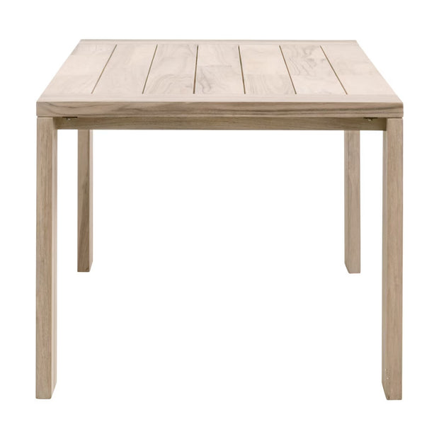 Essentials For Living Sur Outdoor Dining Table ~ Gray Teak