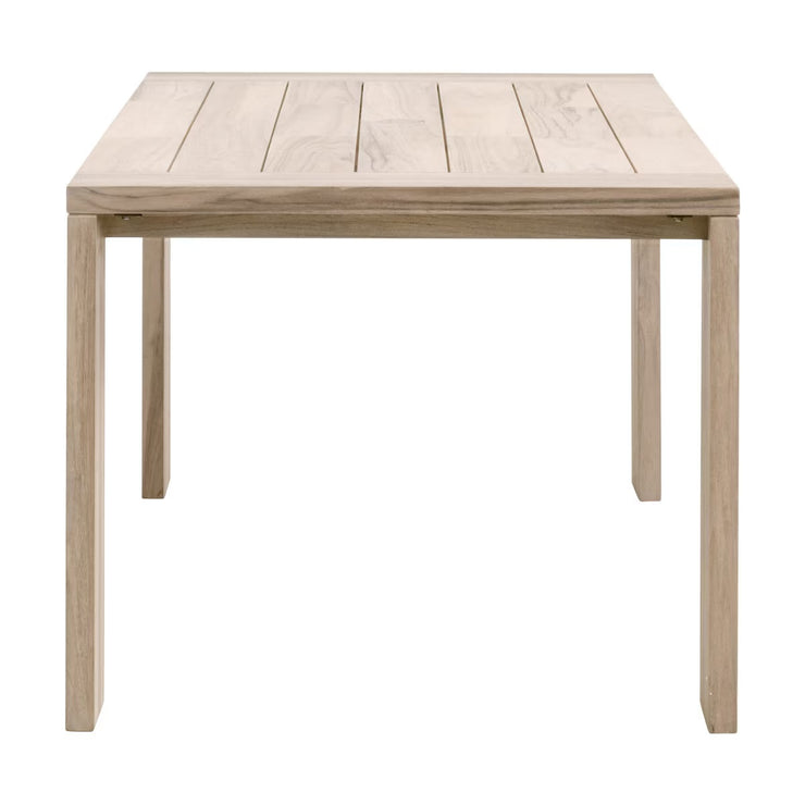 Essentials For Living Sur Outdoor Dining Table ~ Gray Teak