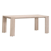 Essentials For Living Sur Outdoor Dining Table ~ Gray Teak