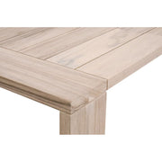 Essentials For Living Sur Outdoor Dining Table ~ Gray Teak