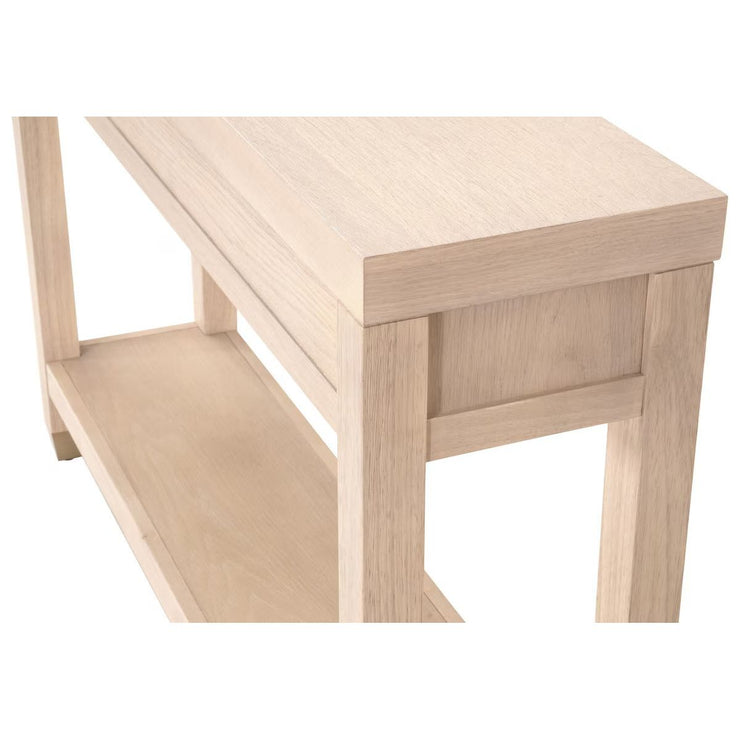 Essentials For Living Stella Narrow Console Table ~ Light Honey Oak