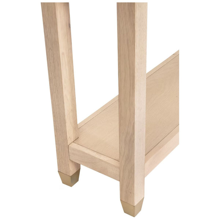 Essentials For Living Stella Narrow Console Table ~ Light Honey Oak