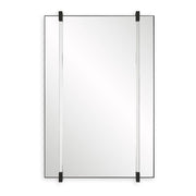Uttermost Ladonna Matte Black Iron Mirror
