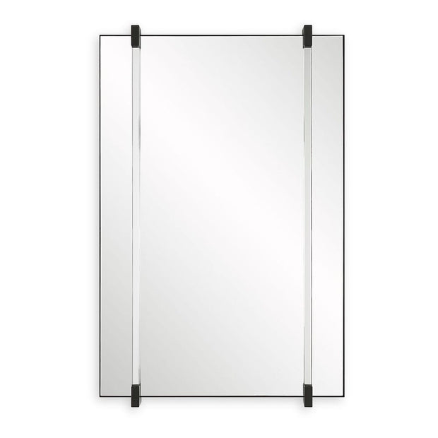 Uttermost Ladonna Matte Black Iron Mirror