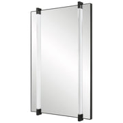 Uttermost Ladonna Matte Black Iron Mirror
