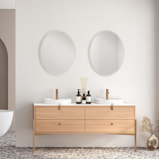 Uttermost Vanity Polished Edges Oval Mirror