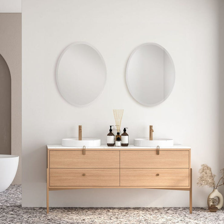 Uttermost Vanity Polished Edges Oval Mirror