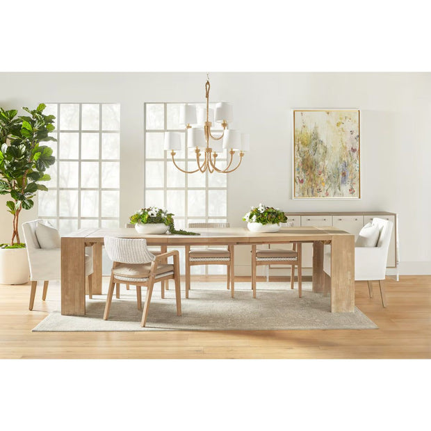 Essentials For Living Tropea Extension Dining Table ~ Natural Gray Acacia