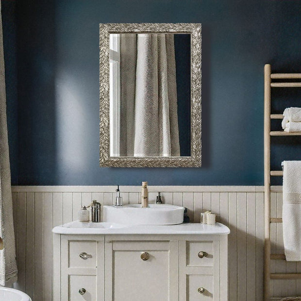Uttermost Evelina Burnished Metallic Silver Mirror