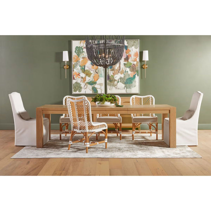 Essentials For Living Adler Extension Dining Table ~ Light Honey Oak