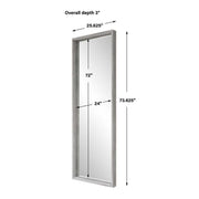 Uttermost Omega Silver Finish Mirror