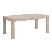 Essentials For Living Adler Extension Dining Table ~ Natural Gray Acacia