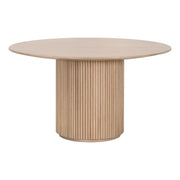 Essentials For Living Belfast 54” Round Dining Table ~ Natural Oak