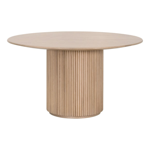 Essentials For Living Belfast 54” Round Dining Table ~ Natural Oak