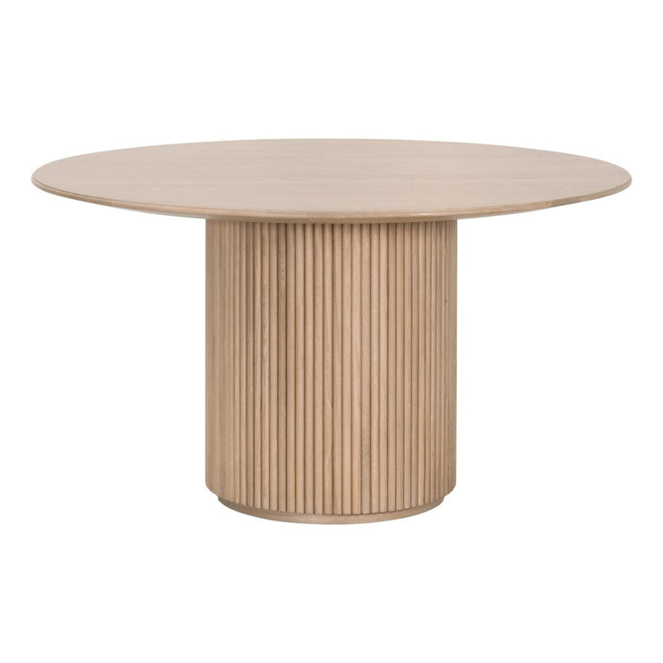 Essentials For Living Belfast 54” Round Dining Table ~ Natural Oak