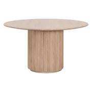 Essentials For Living Belfast 54” Round Dining Table ~ Natural Oak
