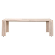 Essentials For Living Big Sur Outdoor Dining Table ~ Gray Teak