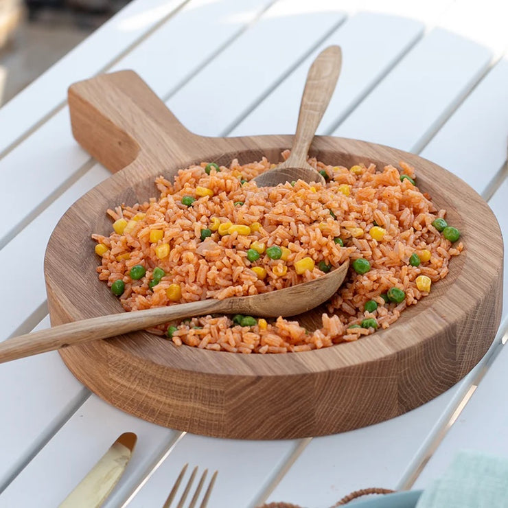 etúHOME Italian Cutting Board With Mezzaluna Set