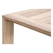 Essentials For Living Big Sur Outdoor Dining Table ~ Gray Teak