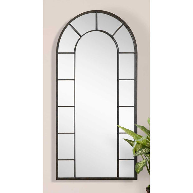 Uttermost Dillingham Light Rust Arch Mirror