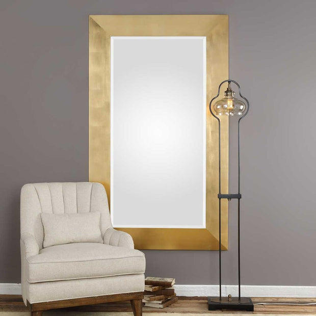 Uttermost Chaney Gold Leaf Mirror
